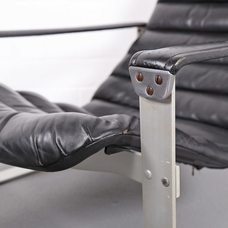 Ilmari Lappalainen Pulkka Asko Lounge Chair and Ottoman 2