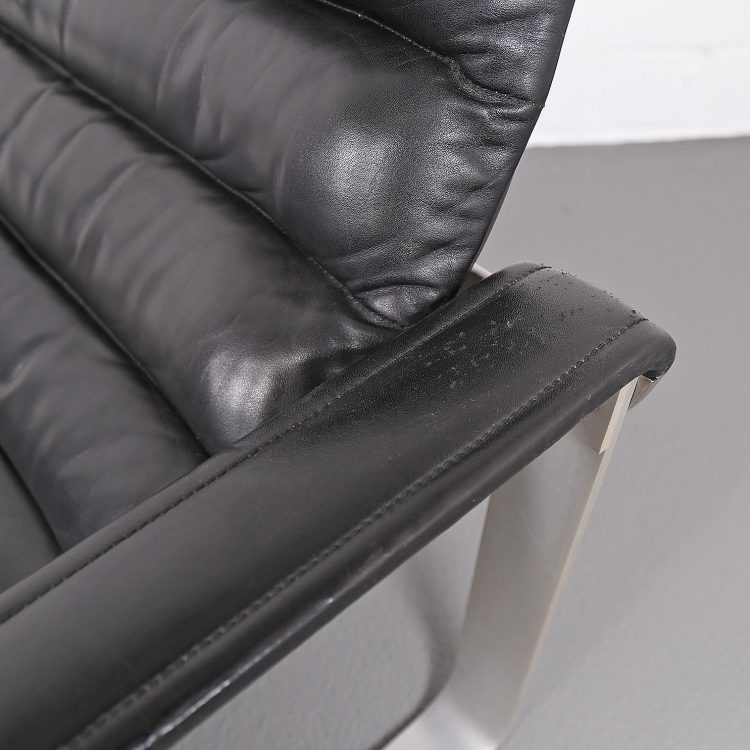 Ilmari Lappalainen Pulkka Asko Lounge Chair and Ottoman 2