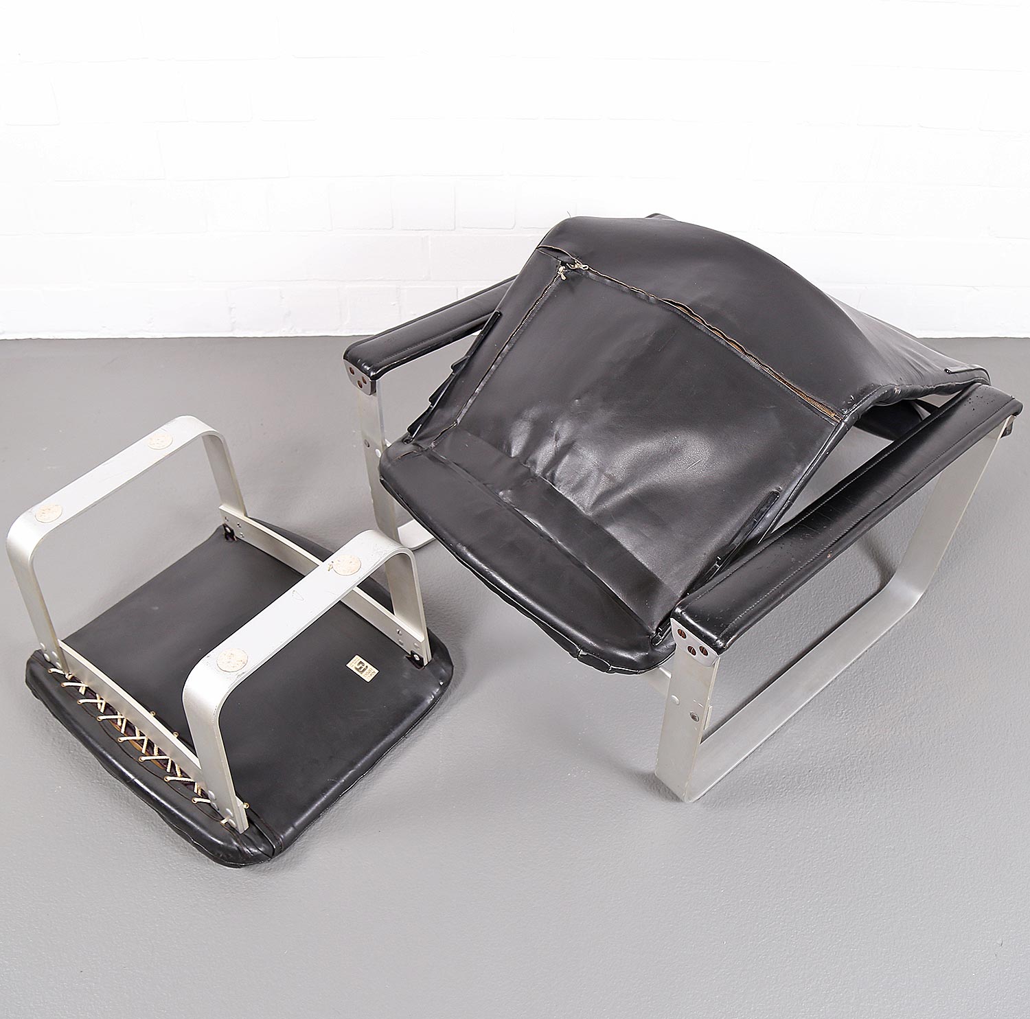 Ilmari Lappalainen Pulkka lounge chair Designersessel Arne Norrell Danish Design Vintage Scandinavian