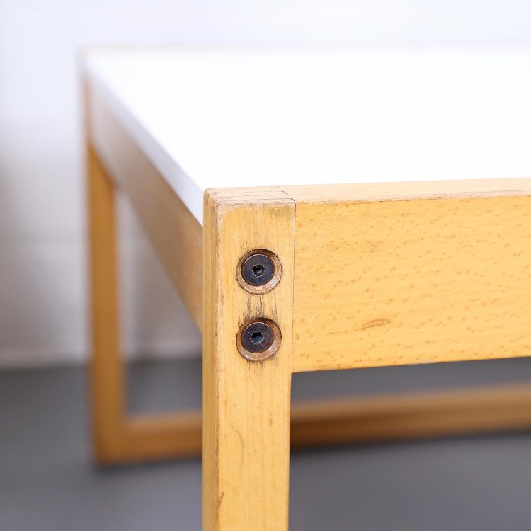 Architektenstühle Coffee Table Architect Easy Chairs Dickleder Cube Kubus Bauhaus Vintage Design
