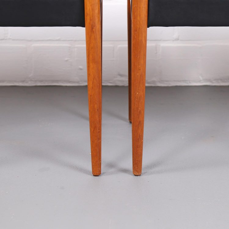 Danish Design Dining Chairs 60er Midcentury Modern Stühle Teakstühle Vintage Esszimmmerstühle