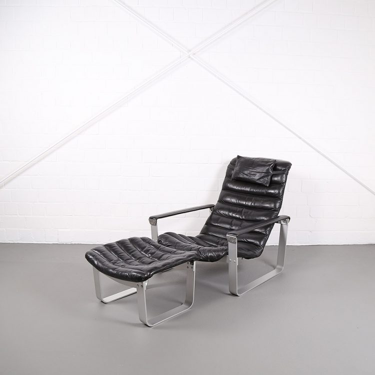 Ilmari Lappalainen Pulkka Asko Lounge Chair without Ottoman 1