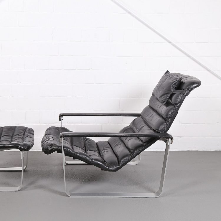 Ilmari Lappalainen Pulkka Asko Lounge Chair without Ottoman 1