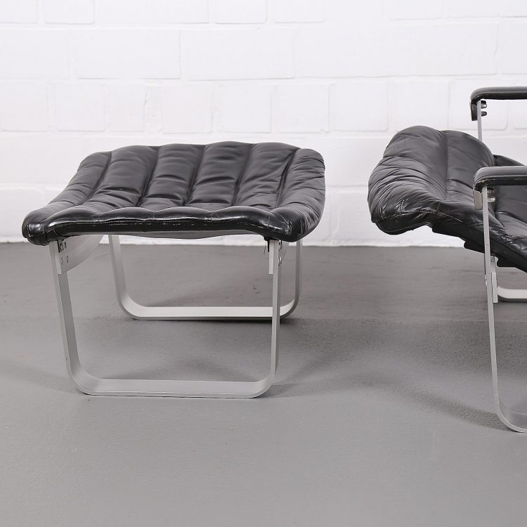 Ilmari Lappalainen Pulkka Asko Lounge Chair without Ottoman 1