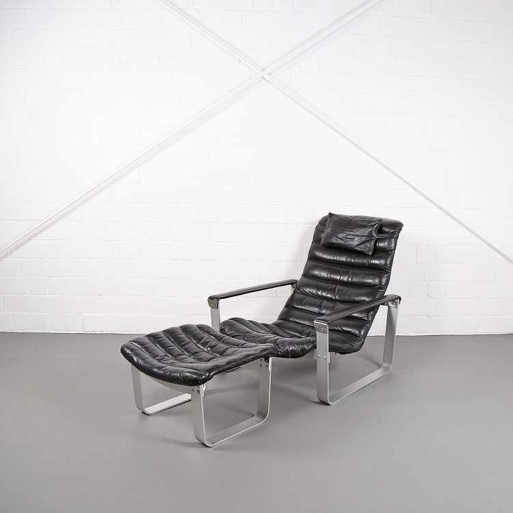 Ilmari Lappalainen Pulkka Asko Lounge Chair without Ottoman 1