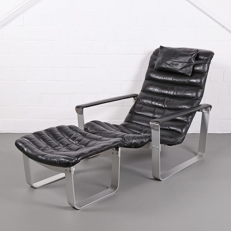 Ilmari Lappalainen Pulkka Asko Lounge Chair without Ottoman 1