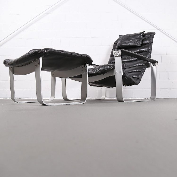 Ilmari Lappalainen Pulkka Asko Lounge Chair without Ottoman 1