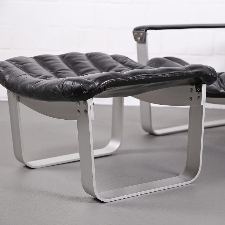 Ilmari Lappalainen Pulkka Asko Lounge Chair without Ottoman 1