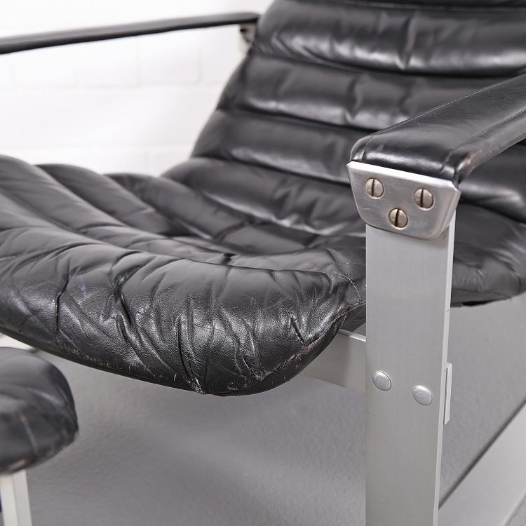 Ilmari Lappalainen Pulkka Asko Lounge Chair without Ottoman 1