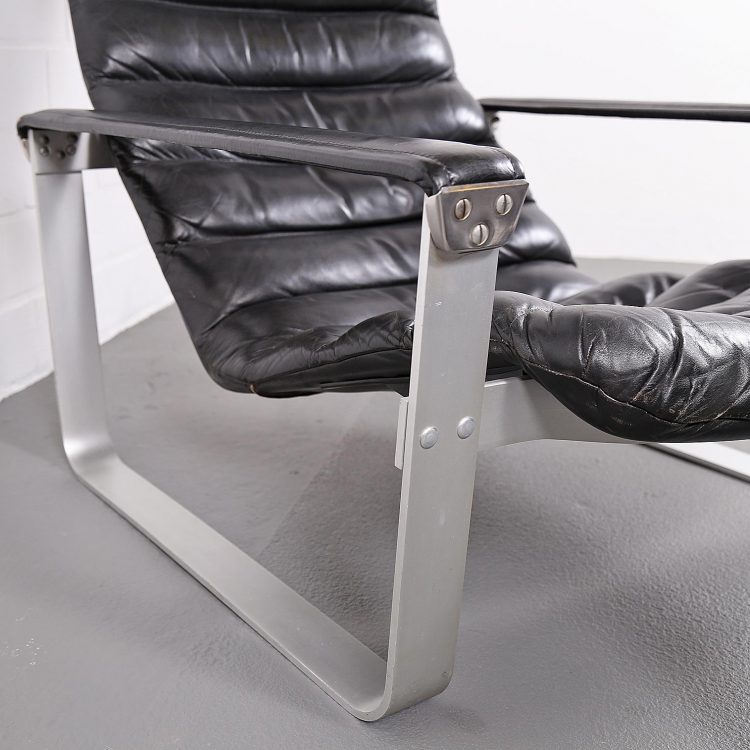 Ilmari Lappalainen Pulkka Asko Lounge Chair without Ottoman 1