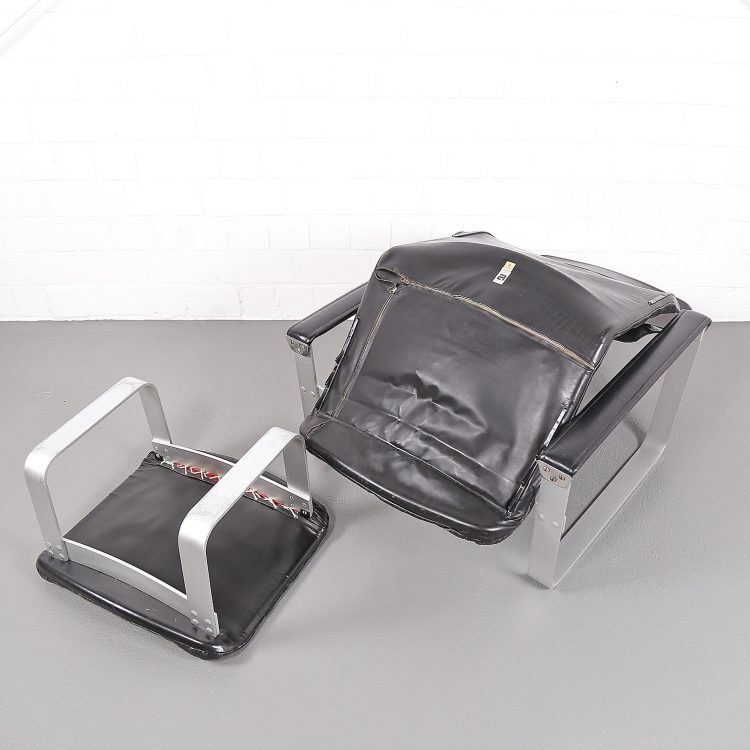 Ilmari Lappalainen Pulkka Asko Lounge Chair without Ottoman 1