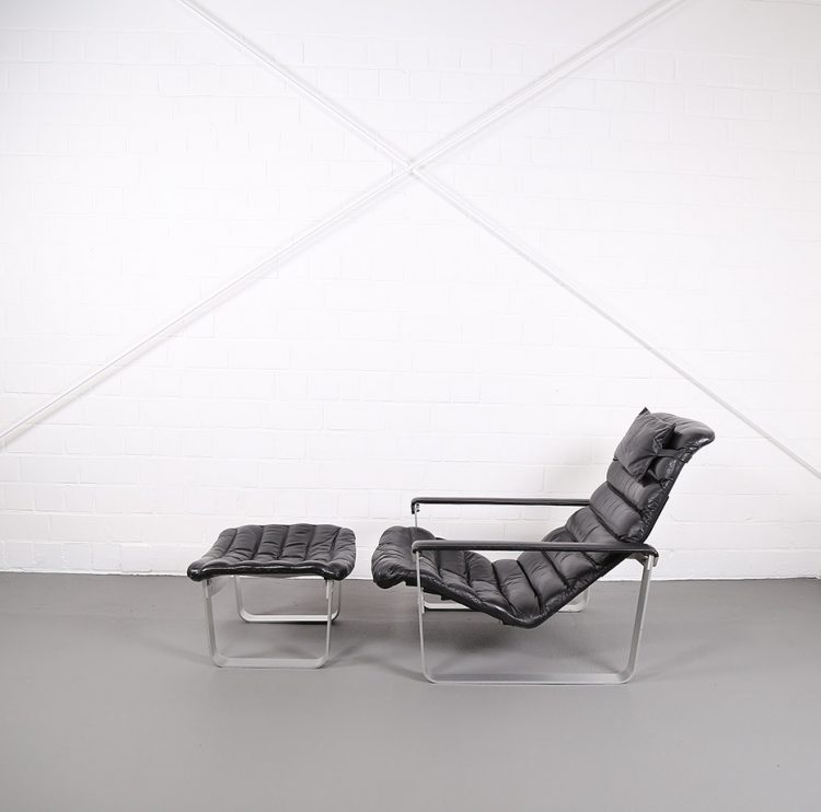 Ilmari Lappalainen Pulkka lounge chair Scandic Design Vintage