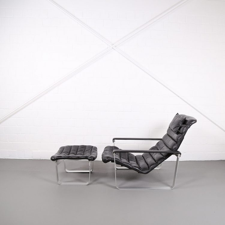Ilmari Lappalainen Pulkka Asko Lounge Chair without Ottoman 1