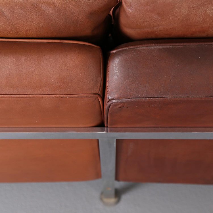 Robert Haussmann De Sede_Ledersofa RH 302 Cognac Vintage Design Couch