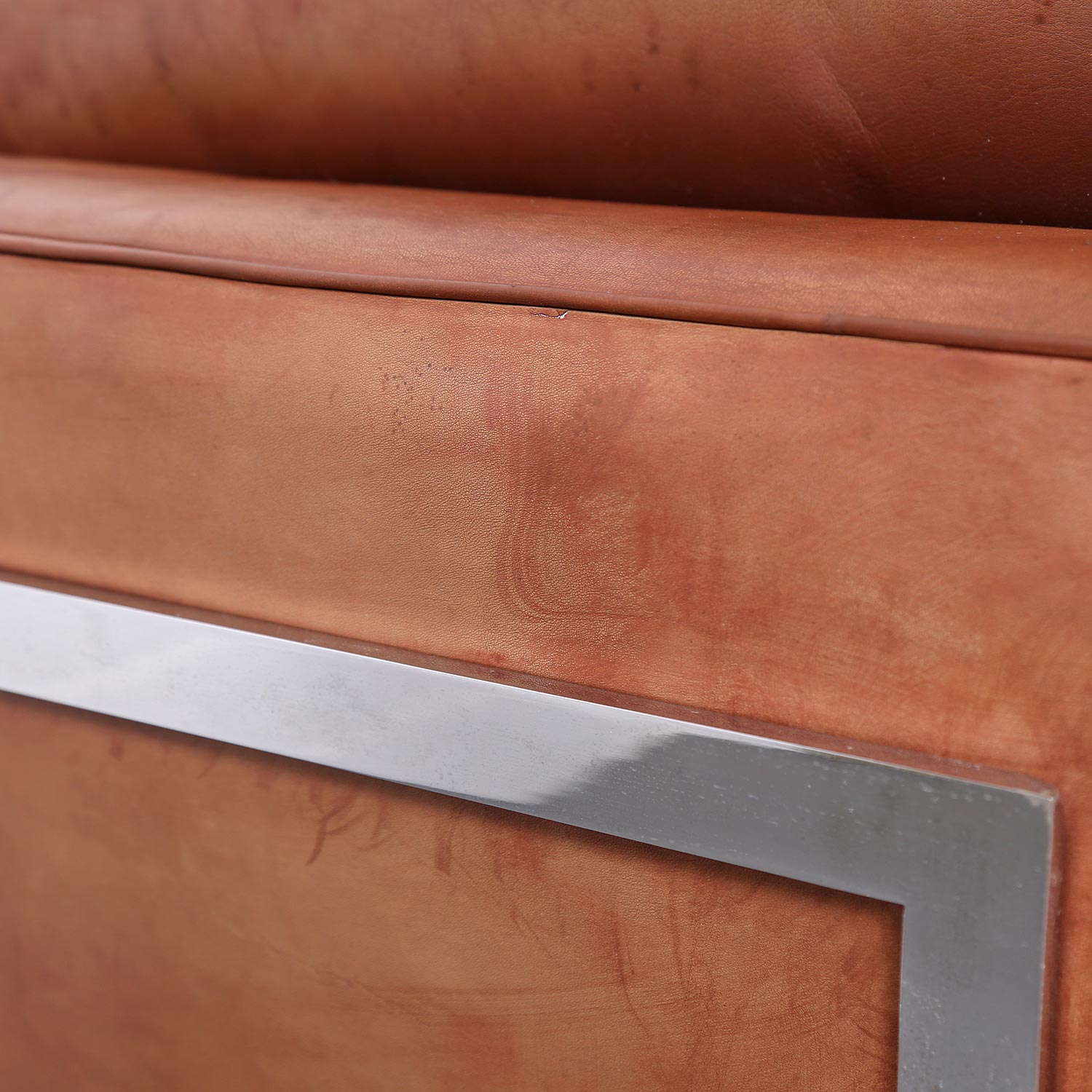 Robert Haussmann De Sede_Ledersofa RH 302 Cognac Vintage Design Couch