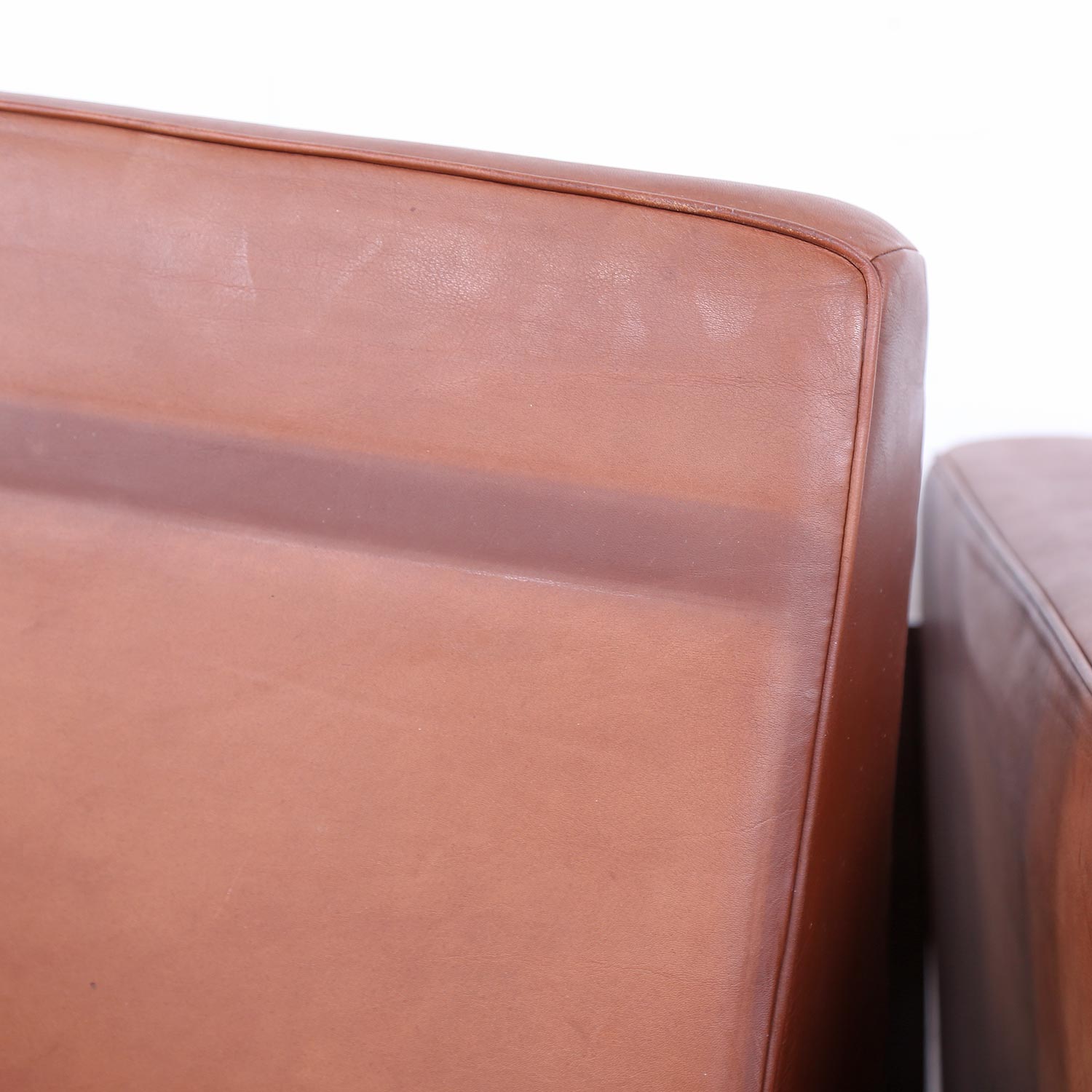 Robert Haussmann De Sede_Ledersofa RH 302 Cognac Vintage Design Couch