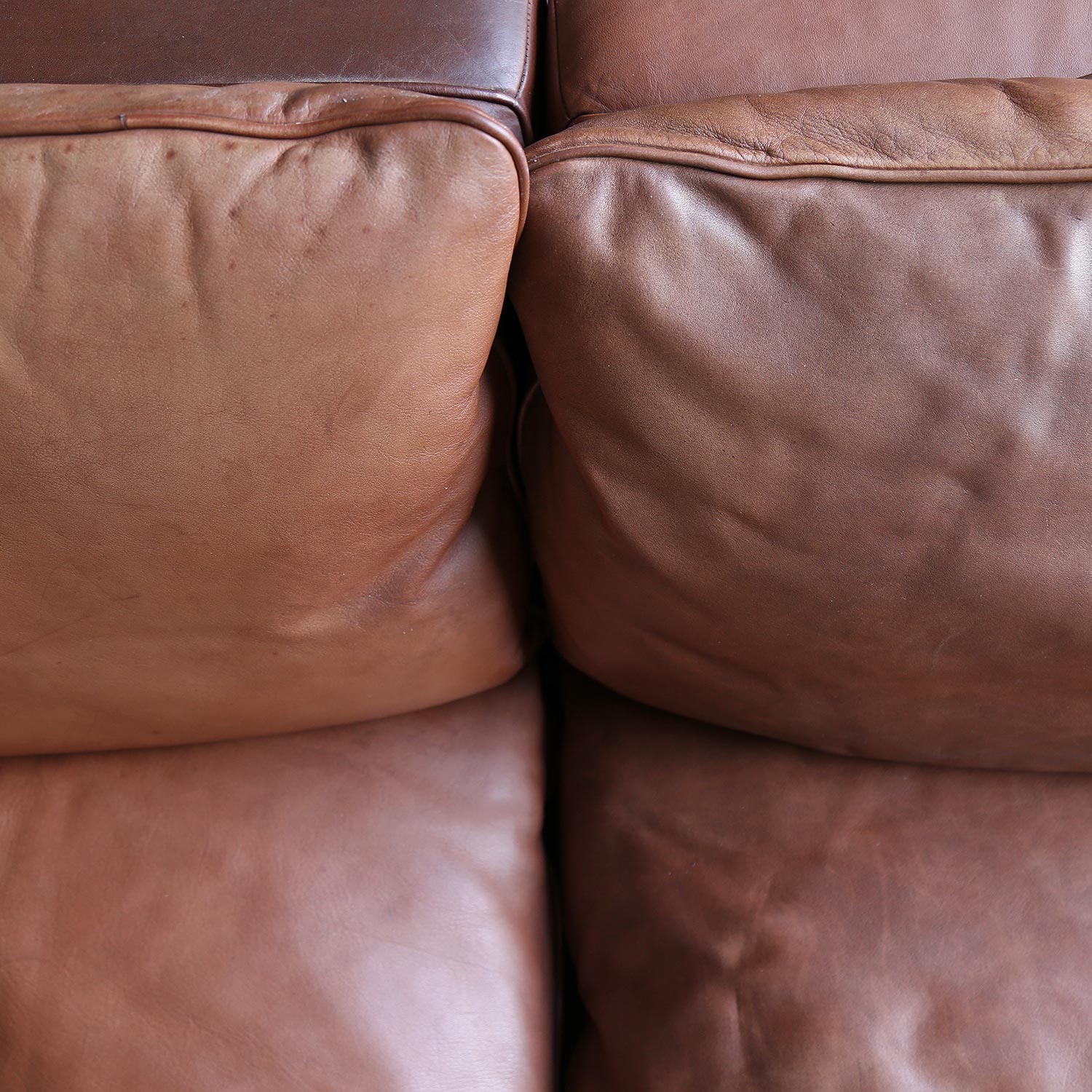 Robert Haussmann De Sede_Ledersofa RH 302 Cognac Vintage Design Couch