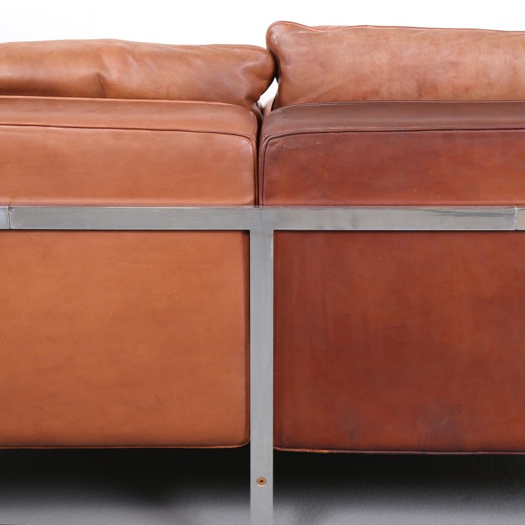 Robert Haussmann De Sede_Ledersofa RH 302 Cognac Vintage Design Couch