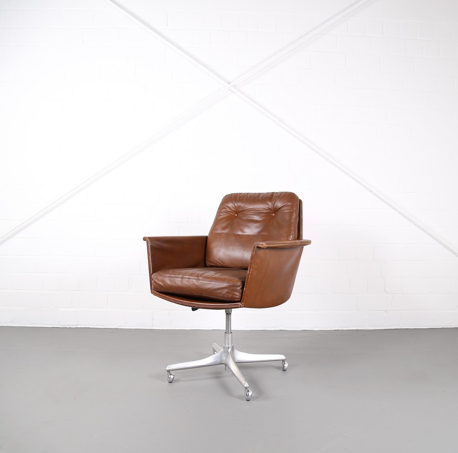 COR Sedia Horst Brüning Ledersessel Retro VIntage geebrauchte Designklassiker kaufen günstig