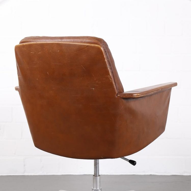 Easy Chair Leather Chair Sedia by Horst Brüning for COR