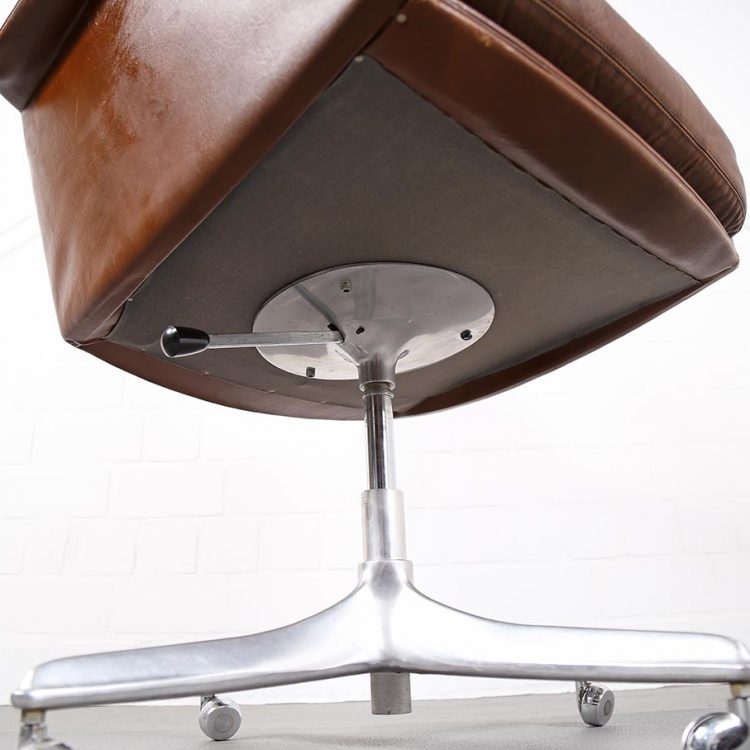 Easy Chair Leather Chair Sedia by Horst Brüning for COR