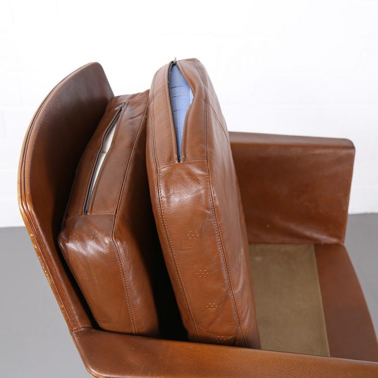 Easy Chair Leather Chair Sedia by Horst Brüning for COR