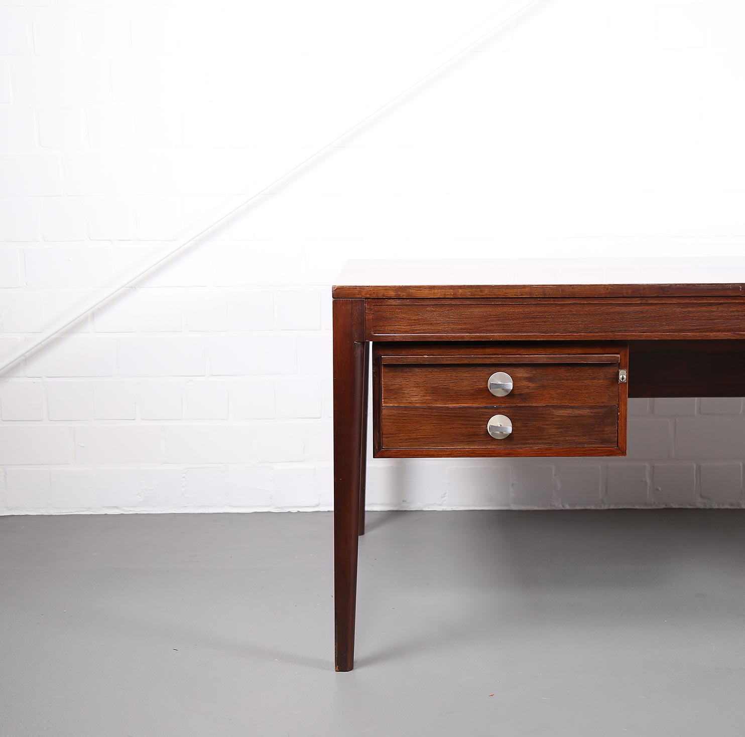 Finn Juhl Desk Diplomat Schreibtisch Cado France & Son Danish Desing 60s 60er Palisander Rosewood Designklassiker gebraucht Vintage 2nd Hand