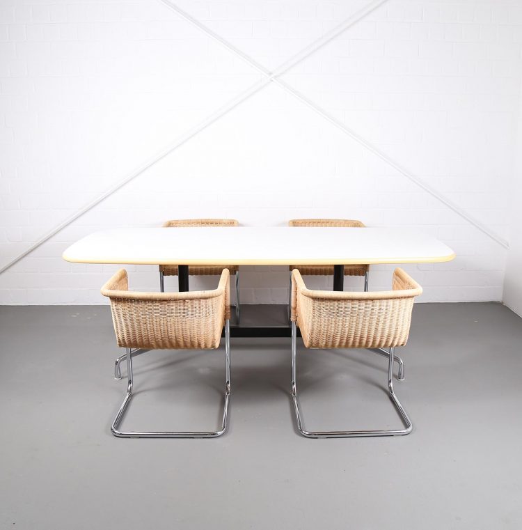 Tecta D43 Bauhaus Chair Charles Eames Herman Miller Segmented Table Vitra
