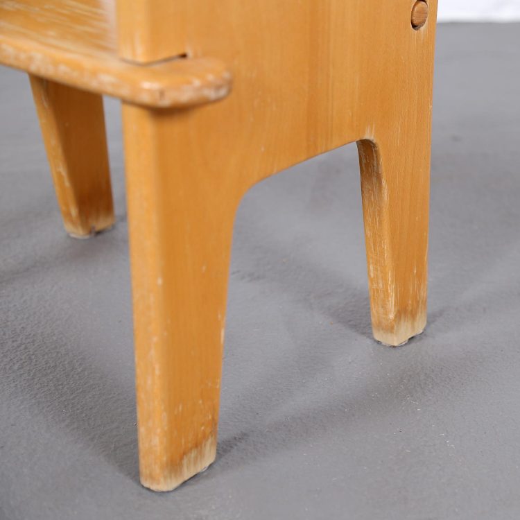 Set of two Peter's Chairs and Peter's Table Kinderstuhl Hans J. Wegner for Getema