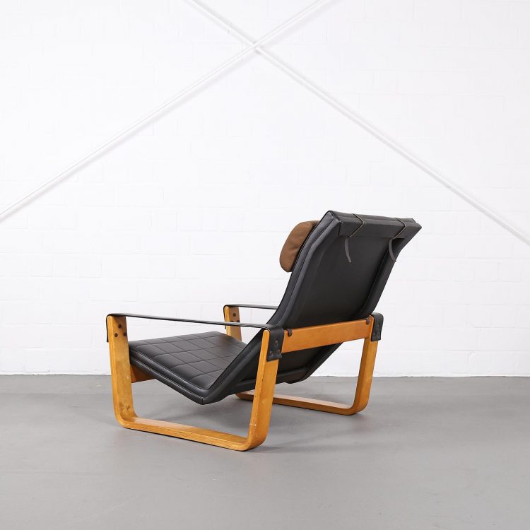 Ilmari Lappalainen Pulkka Asko Lounge Chair Wooden Edition