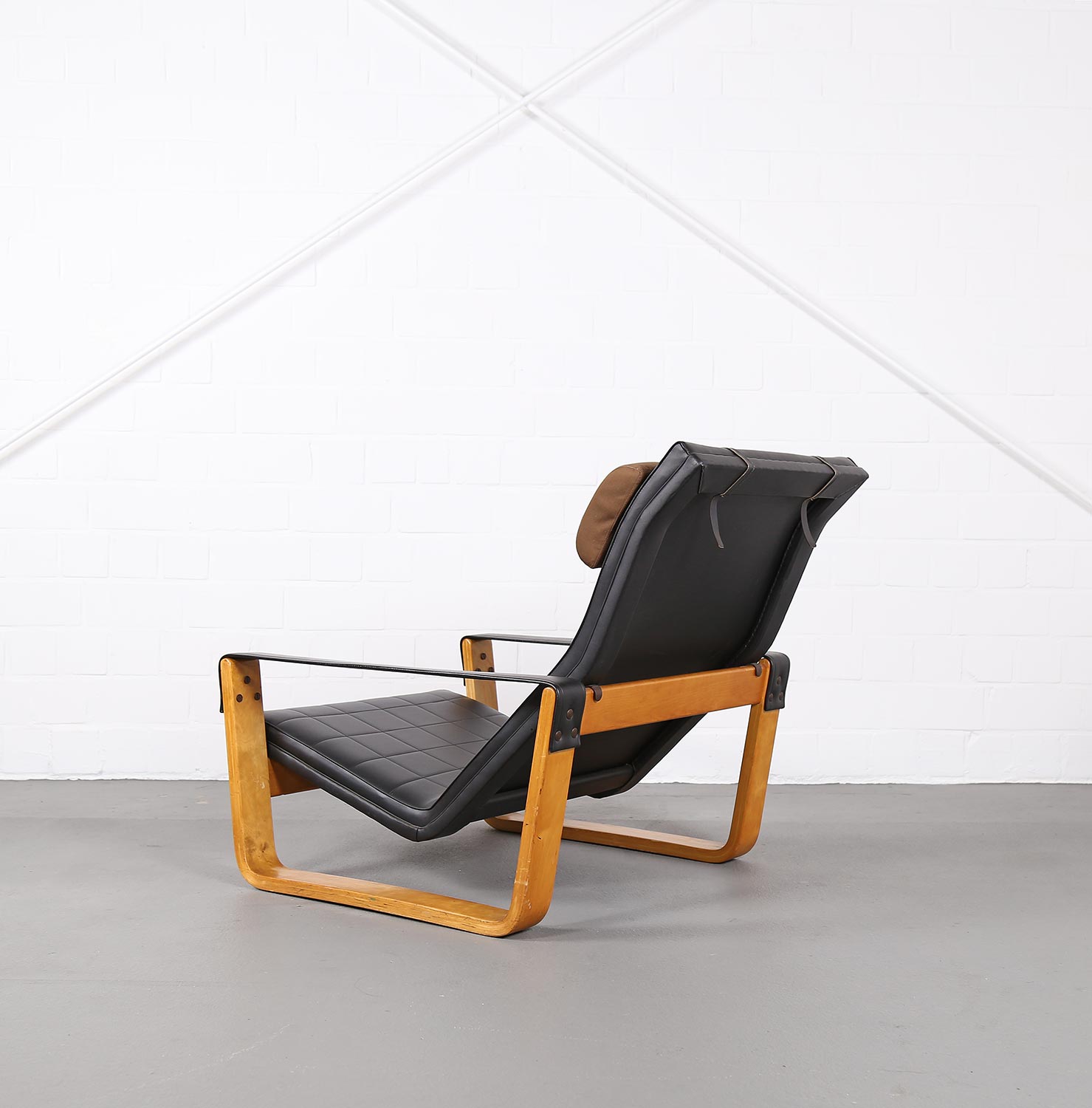 Ilmari Lappalainen Pulkka Asko Lounge Chair Wooden Edition - Image 8