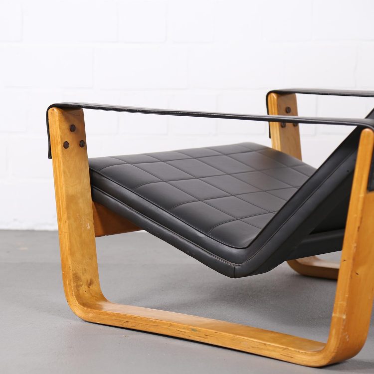 Ilmari Lappalainen Pulkka Asko Lounge Chair Wooden Edition