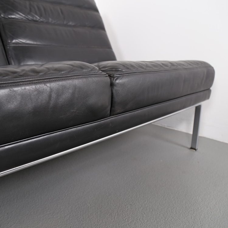 4-Seater Leather Sofa Horst Brüning for Kill International