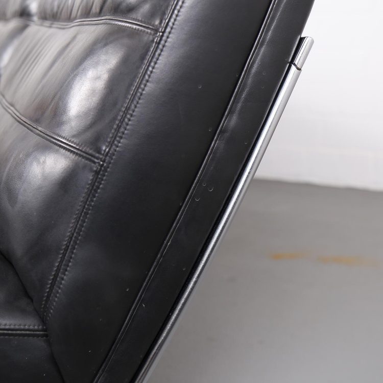 4-Seater Leather Sofa Horst Brüning for Kill International