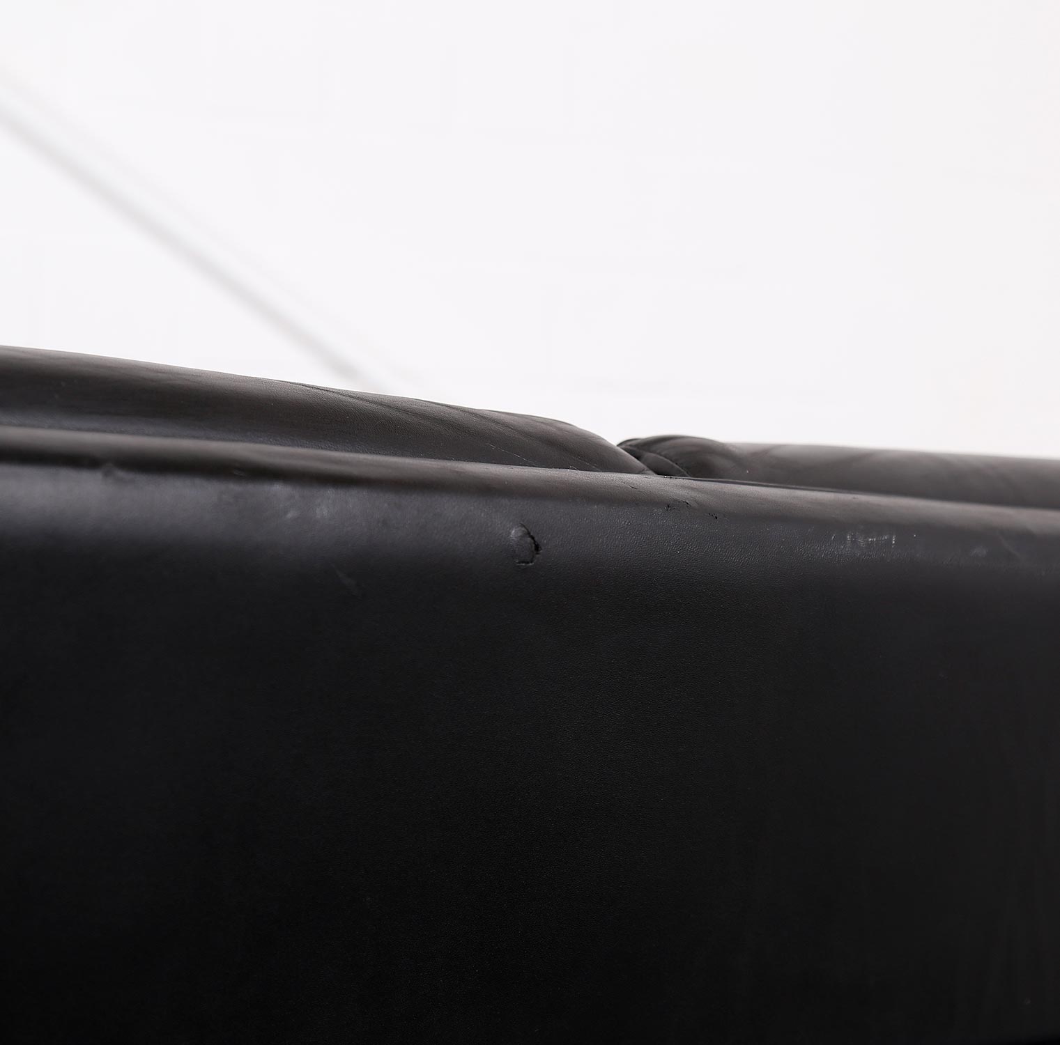 Kill International Horst Brüning Ledersofa selten Leather Sofa Couch auf Metallrahmen Vintage Designklassiker gebraucht kaufen