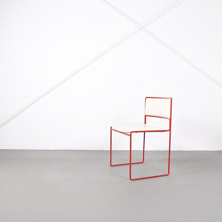 Rare Set of four Stacking Chairs Preben Fabricius/Jørgen Kastholm for Kill International