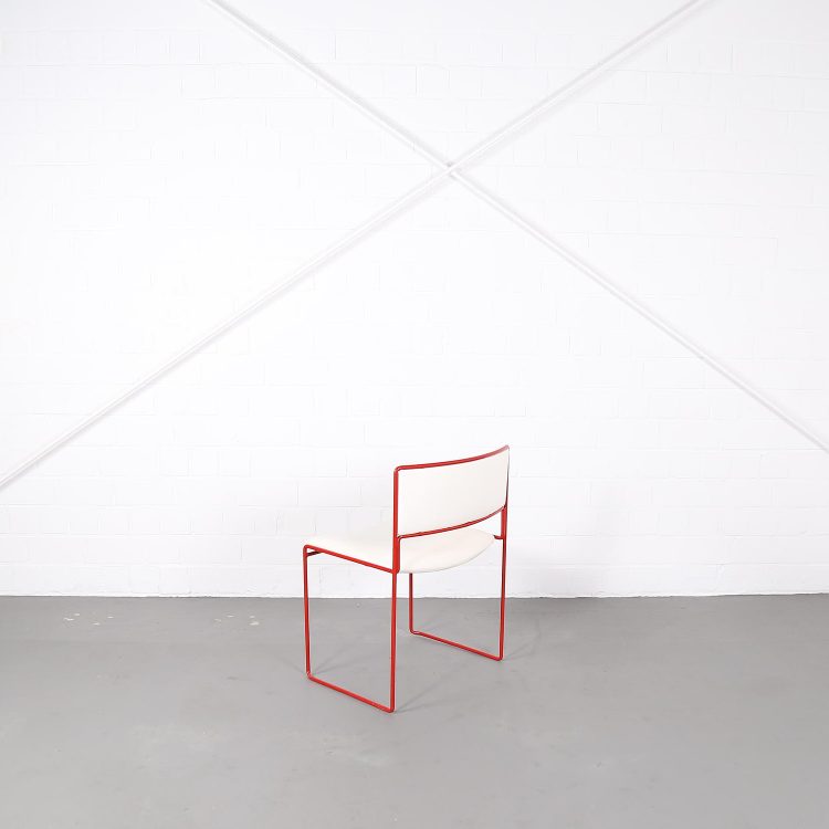 Rare Set of four Stacking Chairs Preben Fabricius/Jørgen Kastholm for Kill International