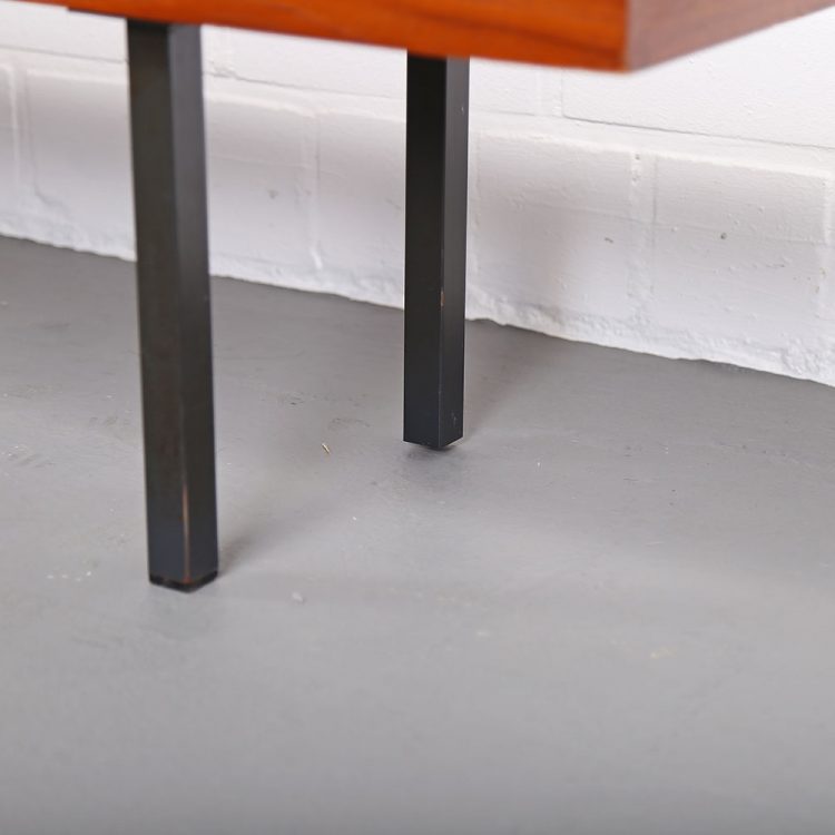 Danish Design Teak Set Telephone Bench with Chest of Drawers and Mirror