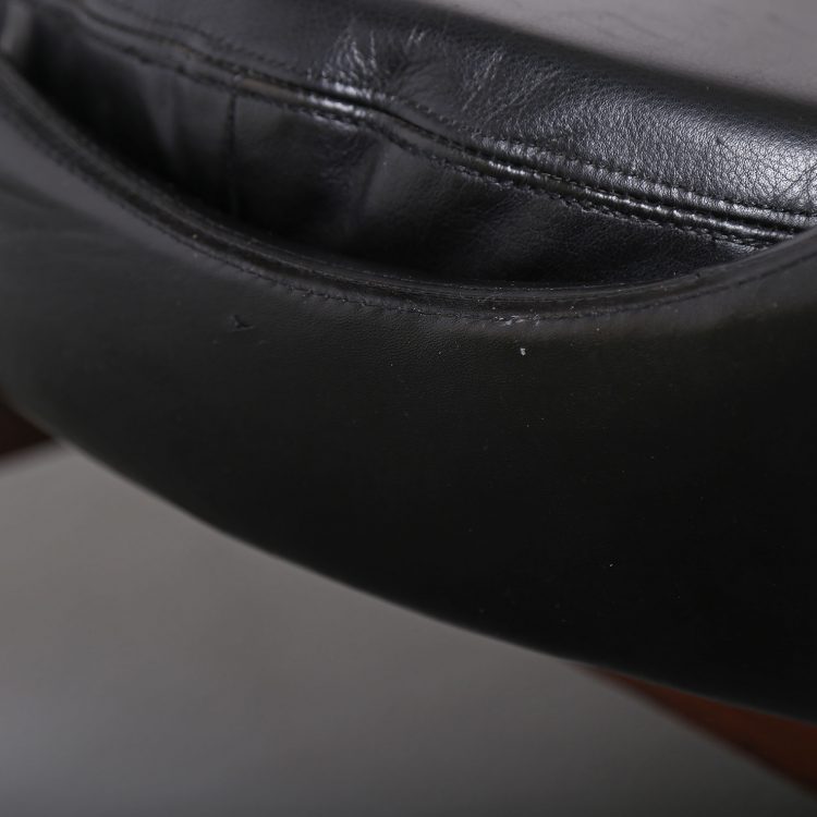 Rare Leather Sofa Ib Kofod-Larsen for Larsen & Christensen (attr.)