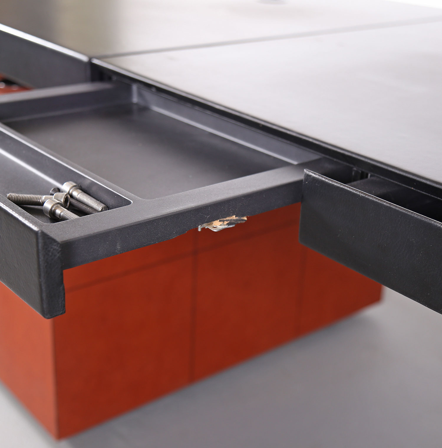 Leather Office Desk C.E.O. Cube Lella & Massimo Vignelli for Poltrona Frau - Image 22