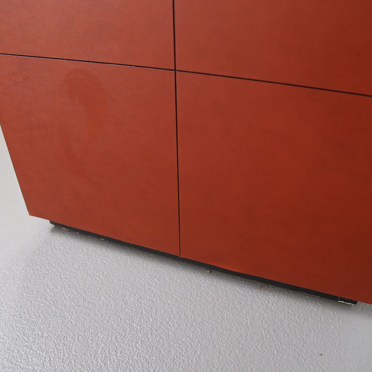 Leder-Sideboard Leather Credenza C.E.O. Cube Lella & Massimo Vignelli for Poltrona Frau