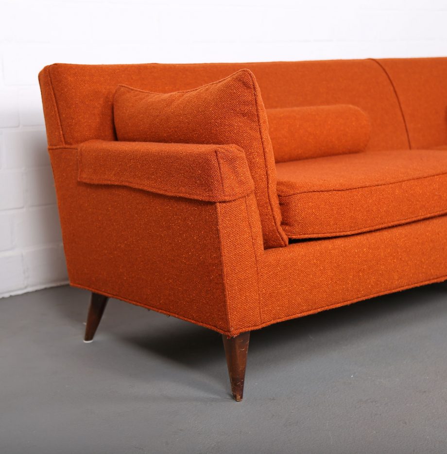 Mid Century Modern Vintage 3Seater Sofa USA Dunbar (attr.) DEKADEN