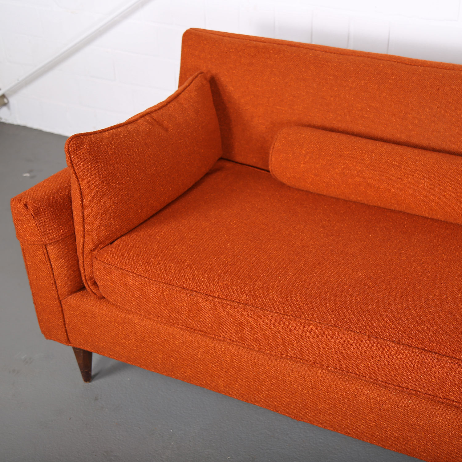 Mid Century Modern Vintage 3 Seater Sofa Usa Dunbar Attr Dekaden