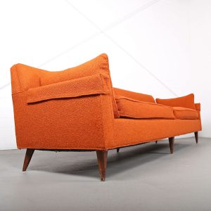 Edward Wormley Style Sofa Couch MCM mid century modern sofa kroehler milo baughman dunbar Classic Design