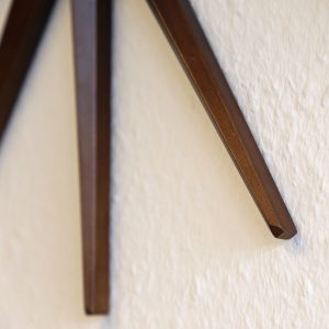 George Nelson Style Starburst Wall Clock Wanduhr Vitra Eames Herman Miller Designklassiker 60er 60s