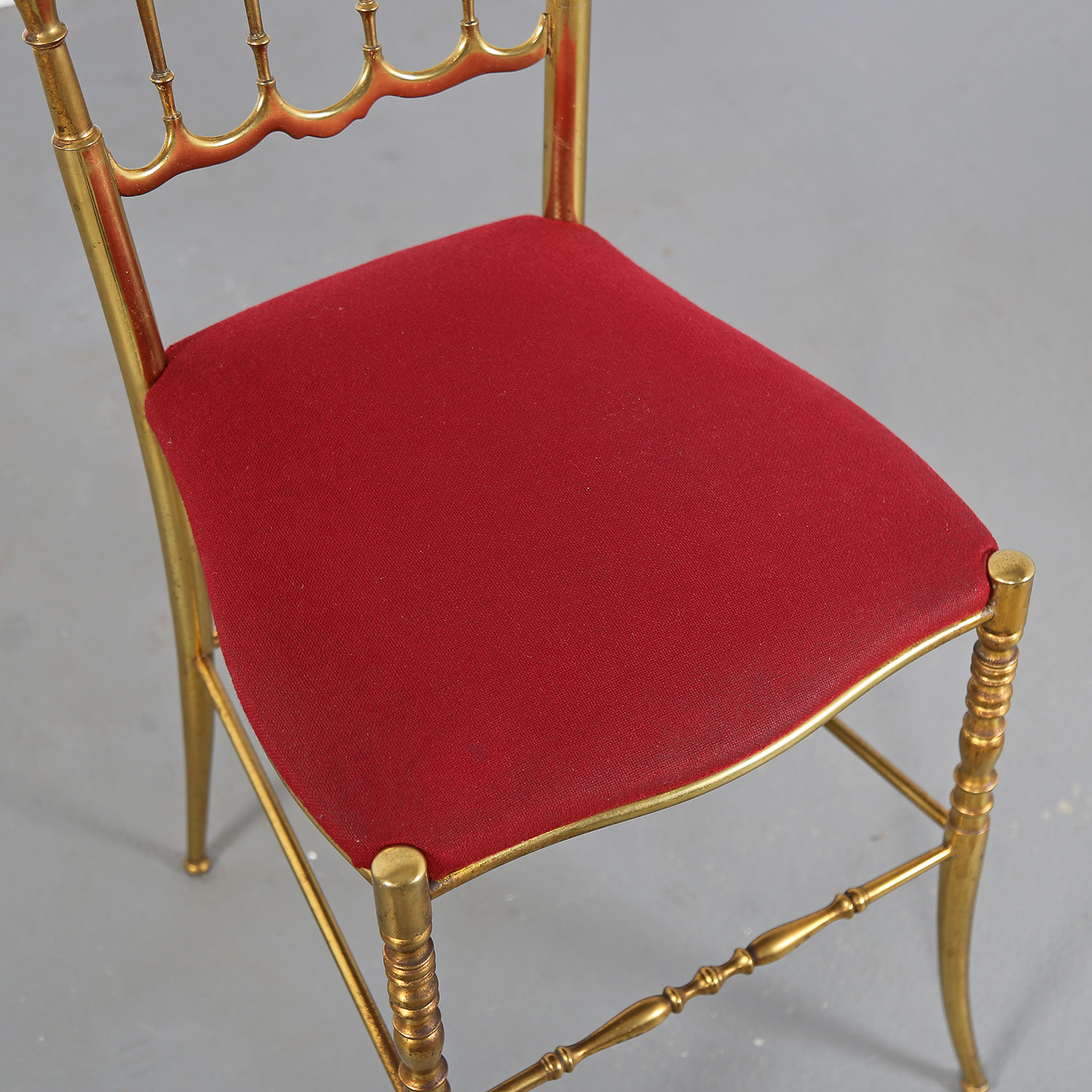 Chiavari Chair 60s brass Italy