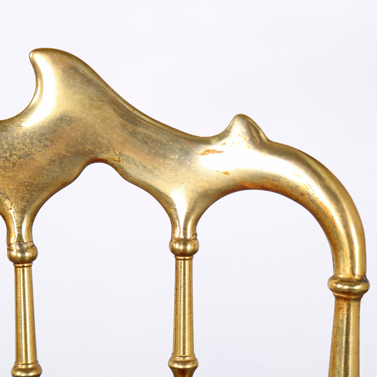 Chiavari Chair 60s brass Italy