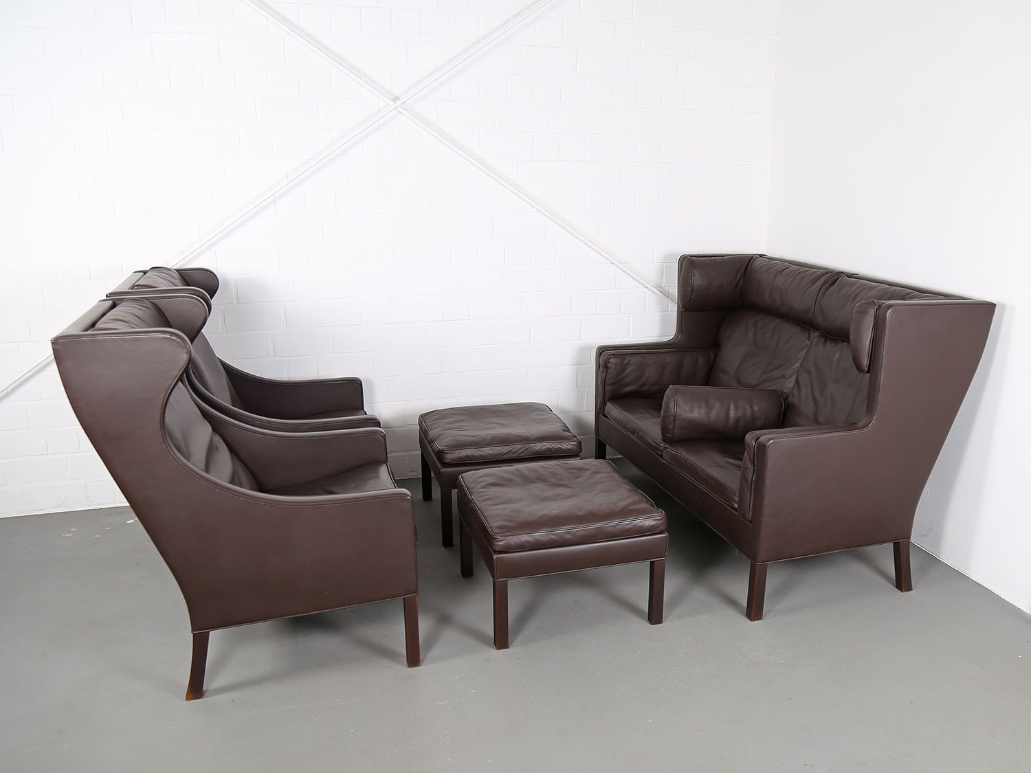 Vintage 2192 Coupe Sofa von Borge Mogensen für Fredericia