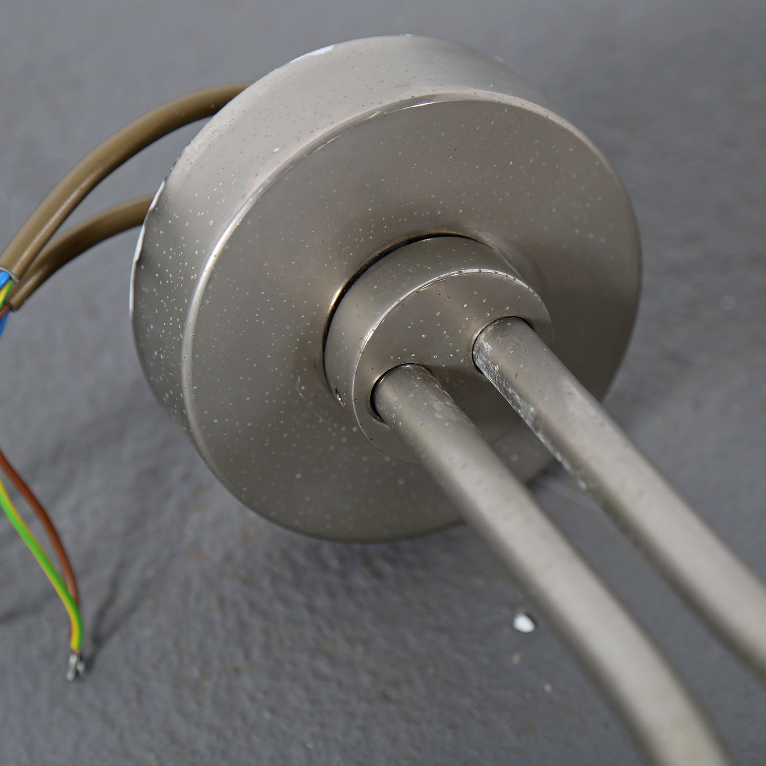 Deckenleuchte Florian Schulz Design Duan Modern Kaiser Idell Doppelarm Messing silber