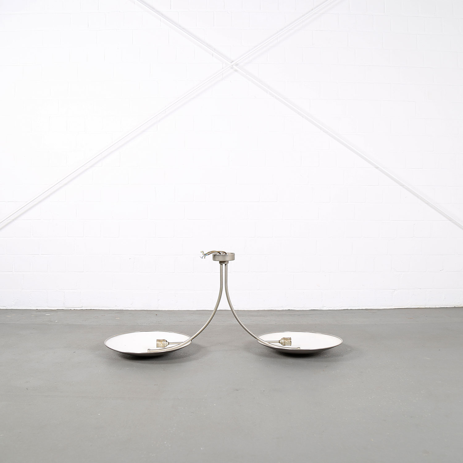 Deckenleuchte Florian Schulz Design Duan Modern Kaiser Idell Doppelarm Messing silber